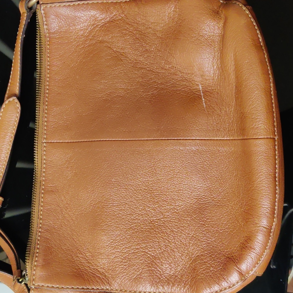 Frye Brown Leather Crossbody Bag - Picture 10 of 15